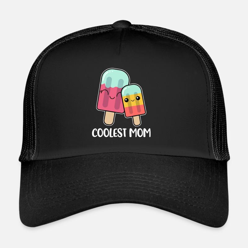 Coolest Mom Popsicle Eis Geschenk Trucker Cap