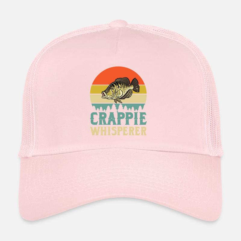 Chuchoteur de crappie Casquette trucker 