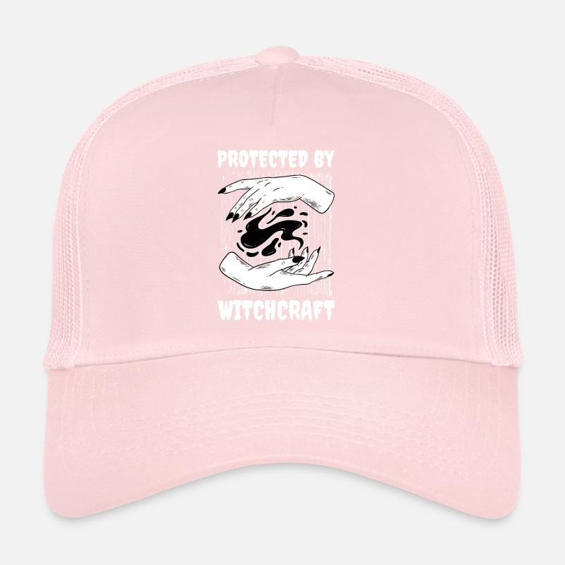 Protégé par le cadeau de sorcellerie Wicca Casquette trucker 
