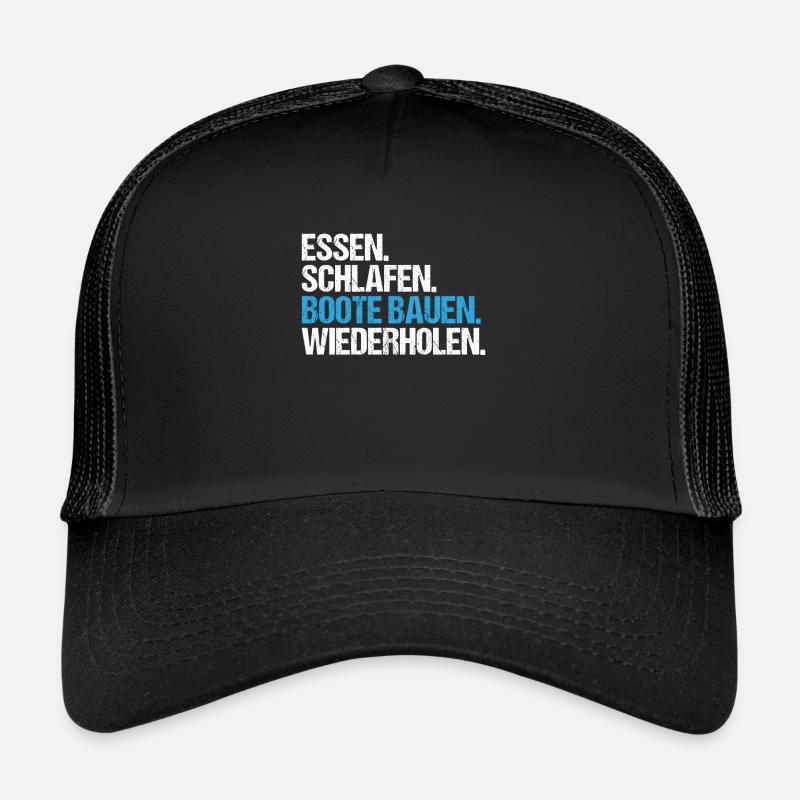 Bootsbauer Bootsbau Schiffbauer Schiffbau Boote Trucker Cap