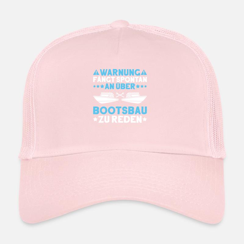 Constructeur de bateaux Construction navale Construction navale Bateaux Casquette trucker 