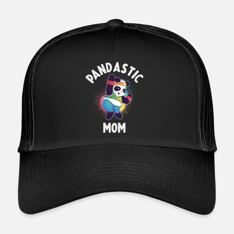 Panda Mom Pandabär Geschenk Trucker Cap