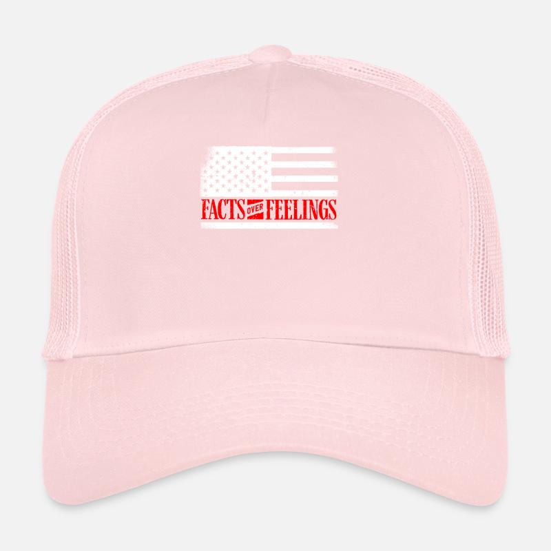 Drapeau américain, faits sur les sentiments Casquette trucker 