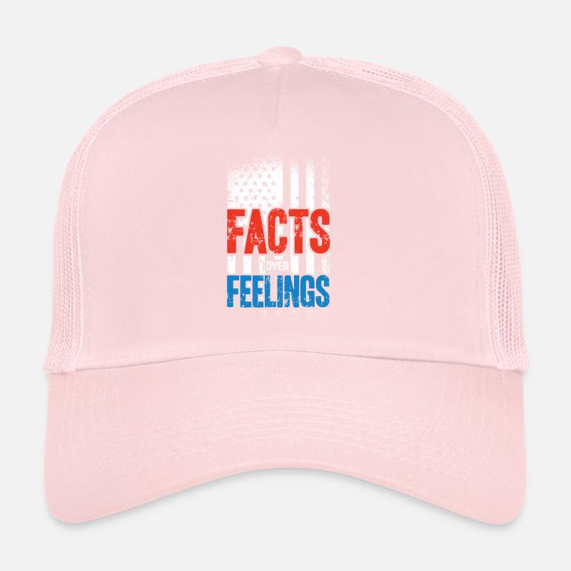 Drapeau américain, faits sur les sentiments Casquette trucker 