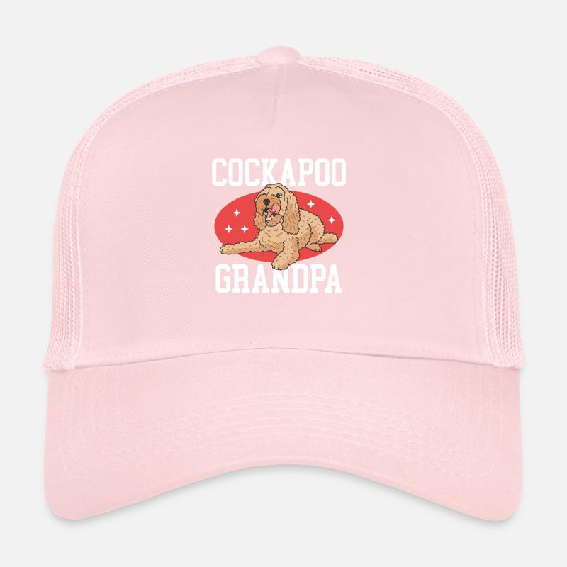 Cockapoo Grand-père | Cadeau de propriétaire de chien de chien Casquette trucker 