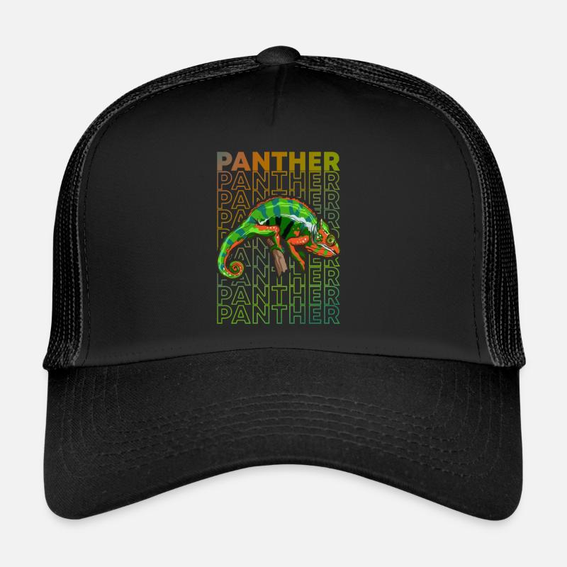 Panther Chameleon Reptile Keeper Trucker Cap