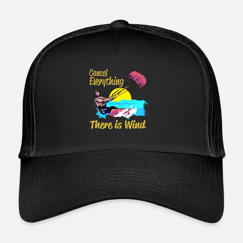 Kiteboarding Cancel Everything There Is Wind Trucker Cap
