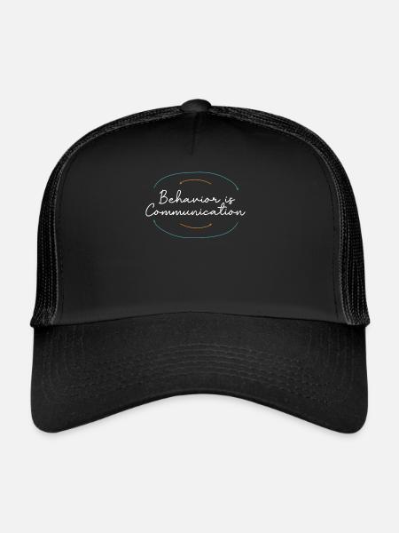 Collecting Data - Behavioral Analyst Therapists - Trucker Cap - black/black - Front