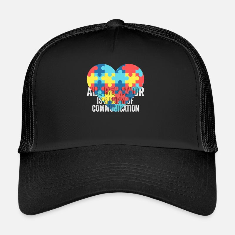 Tout comportement est une forme de communication Casquette trucker 