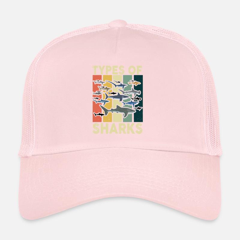 Types de requins Casquette trucker 