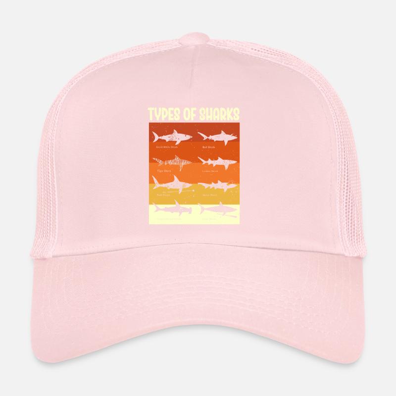Types de requins Casquette trucker 