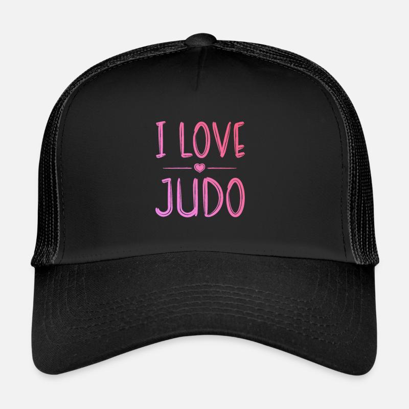 J’adore le judo Casquette trucker 