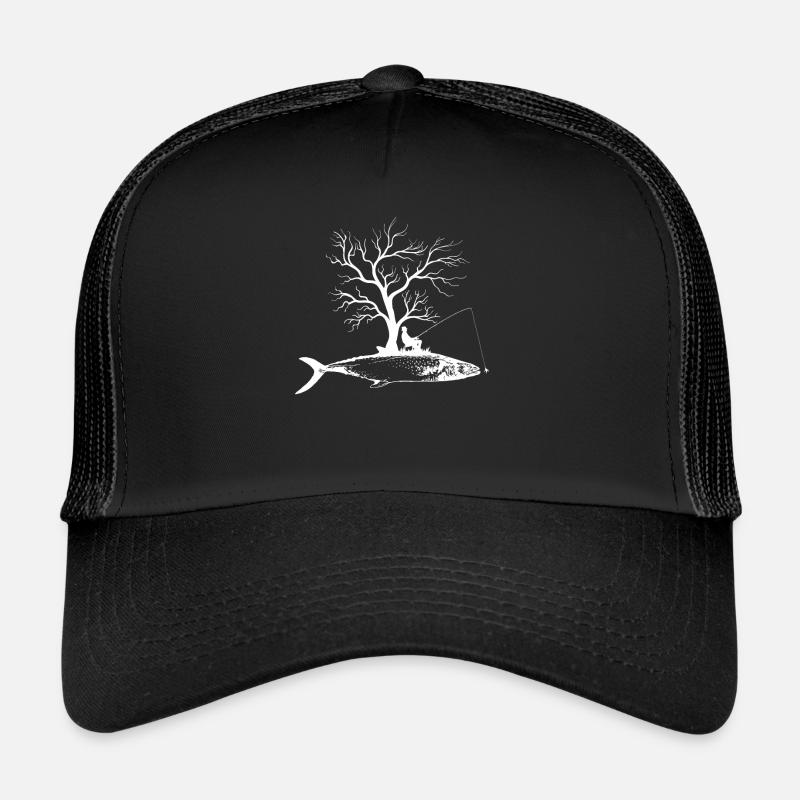 Graphic Tree - Fish Spanish Mackerel Trucker Cap