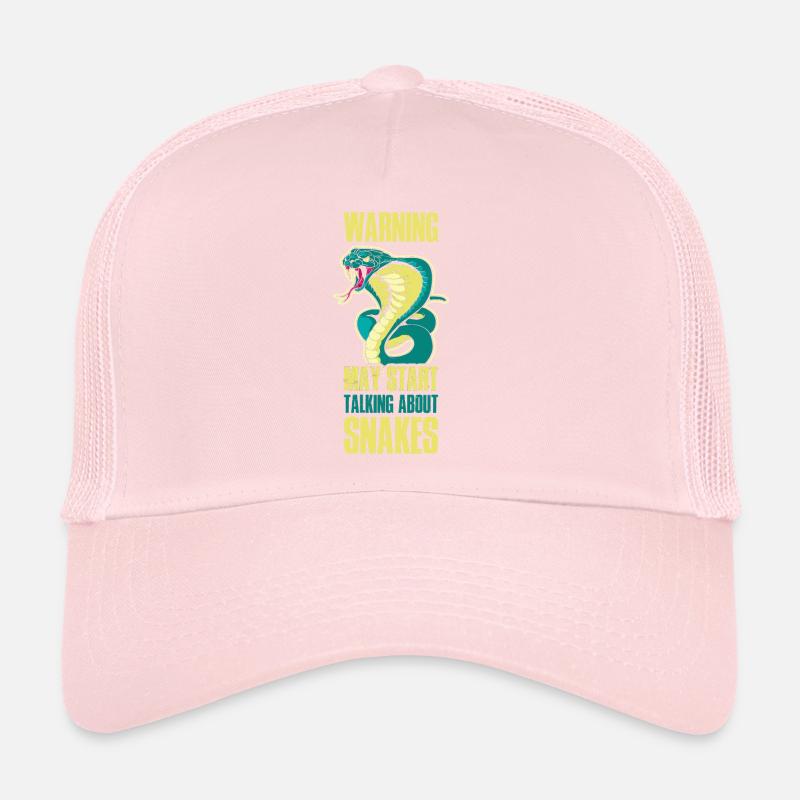 May Start Talking About Snakes Snakes Gift Trucker Cap