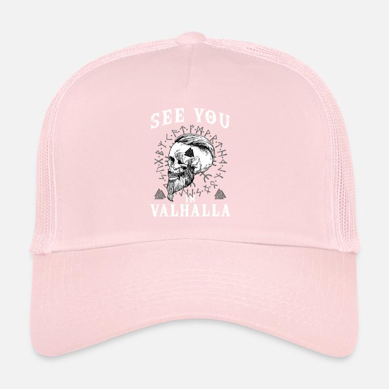 Rendez-vous à Valhalla Viking Warrior Casquette trucker 