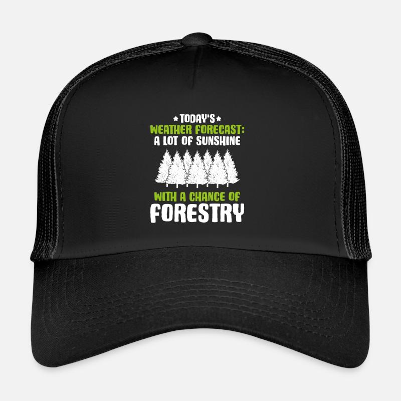 Forester Forestry Forester Forest Worker Forest Trucker Cap