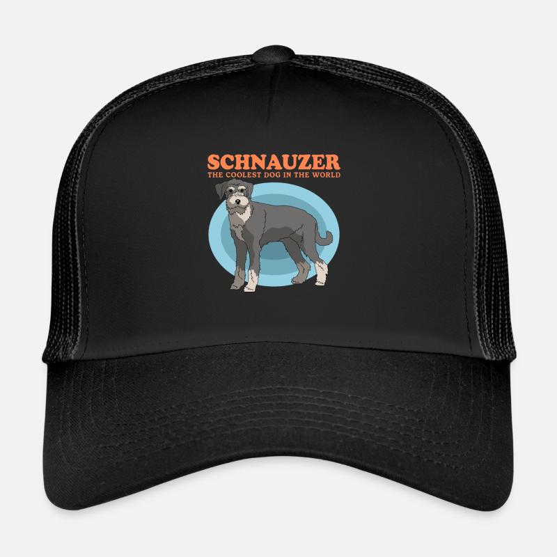 Schnauzer Hundebesitzer Hunde Geschenk Trucker Cap