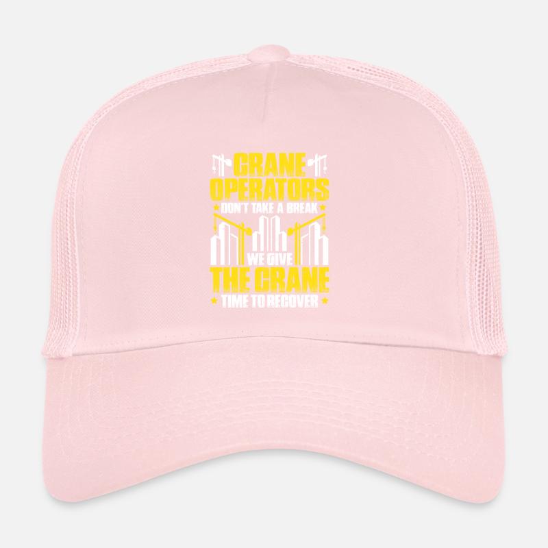 Kranführer Kranfahrer Kran Crane Operator Trucker Cap
