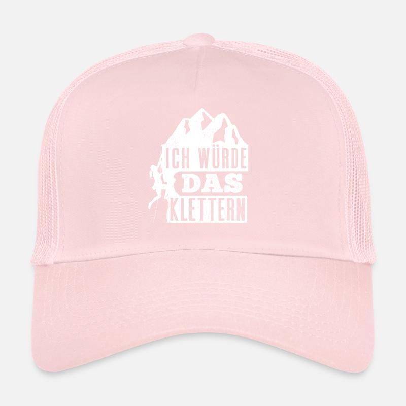 Kletterer, Einen Berg Besteigen, Boulder Trucker Cap