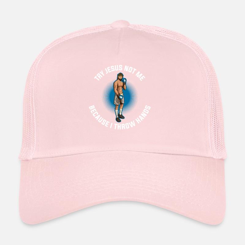 Essayez Jésus pas moi Jésus Cadeau Casquette trucker 