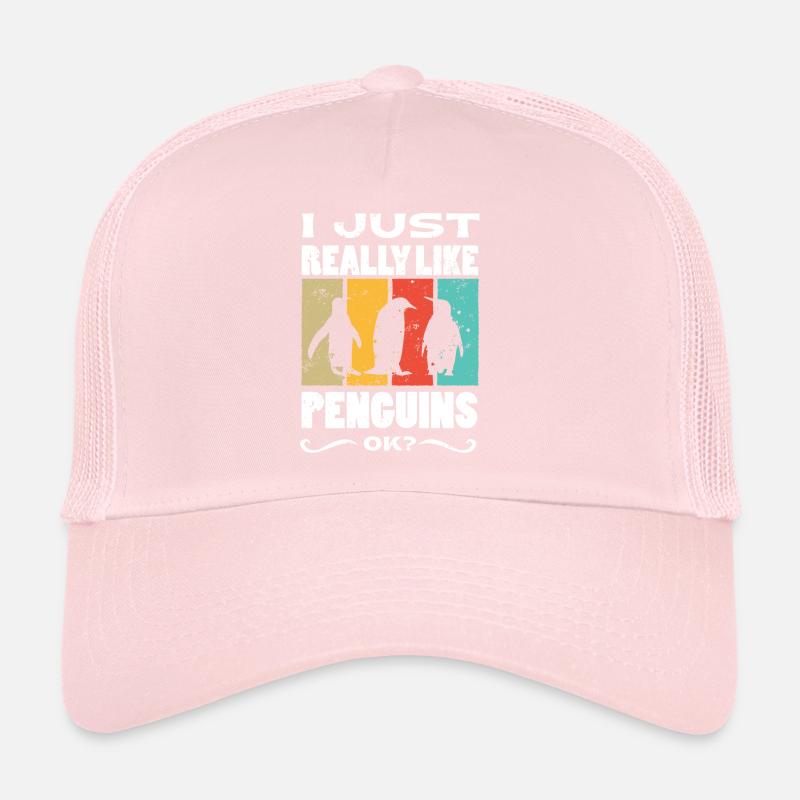J’aime juste les pingouins, OK? Pingouin Casquette trucker 
