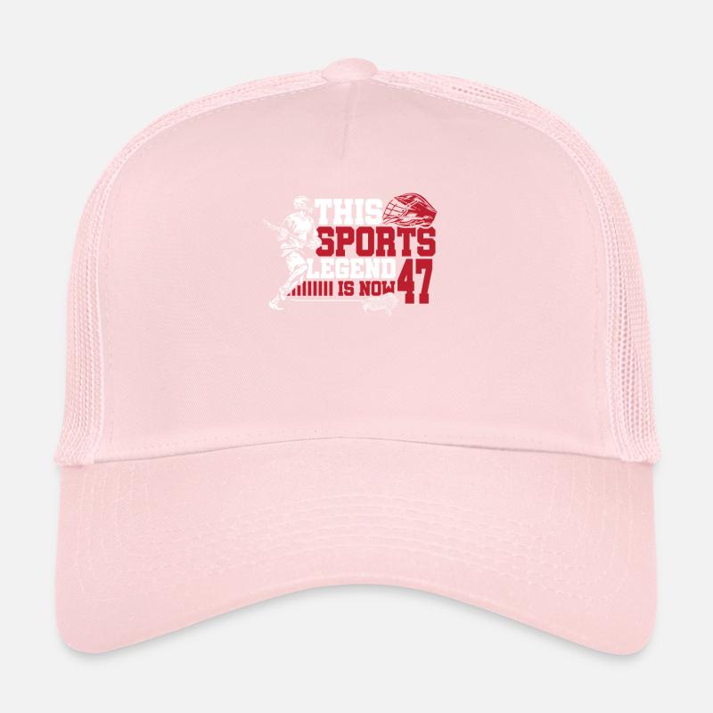 Cette légende du sport a maintenant 47 ans, jeu de crosse Casquette trucker 