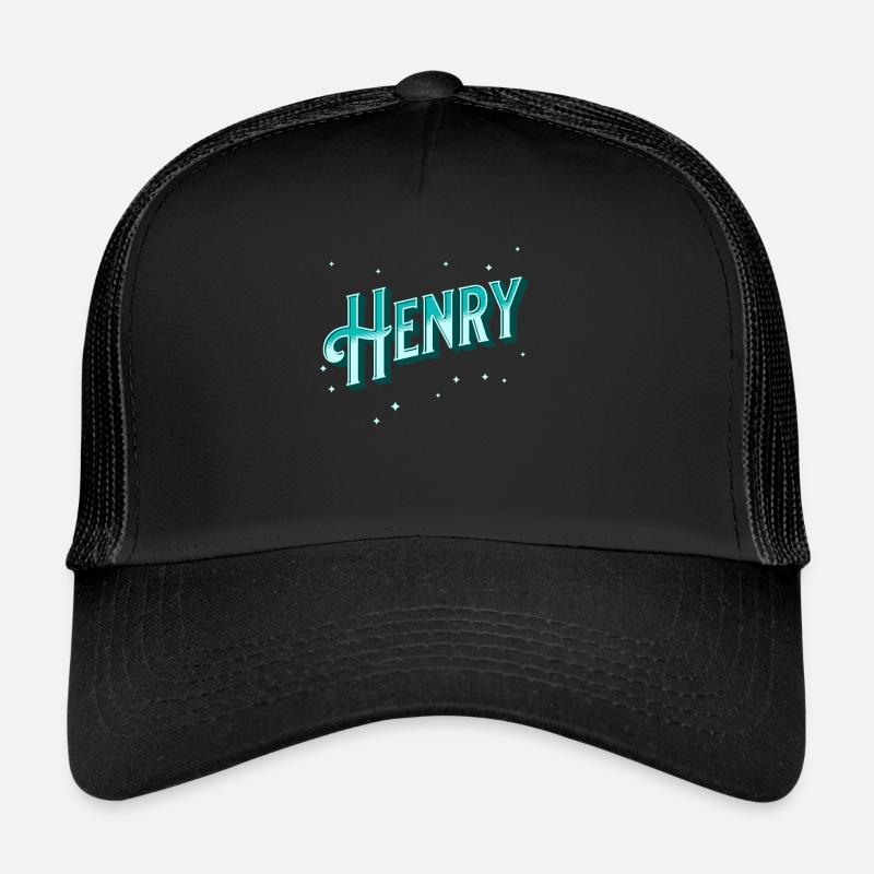 Henry names personalized Trucker Cap