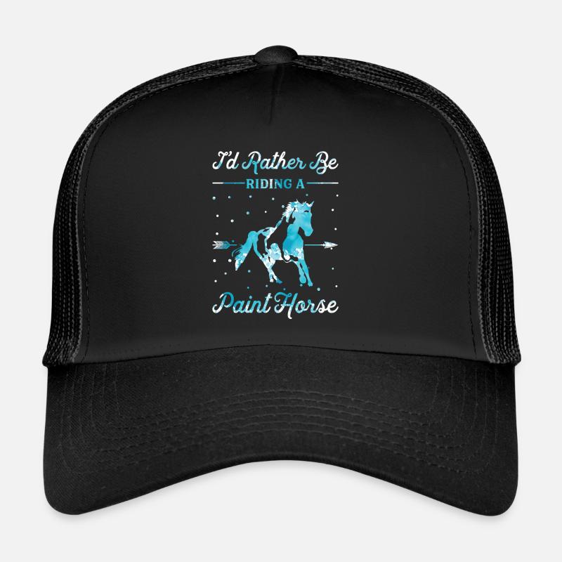 Riding a lacquer horse Trucker Cap