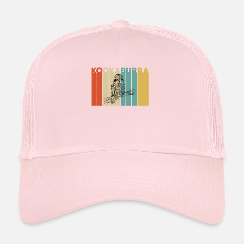 Retro Kookaburra Oiseau Casquette trucker 
