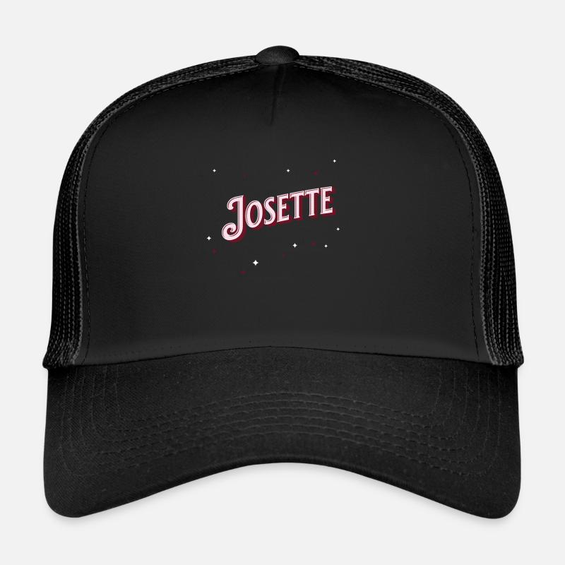Josette Namen personalisiert Trucker Cap