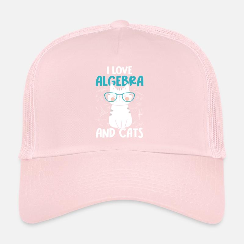 Ich Liebe Mathe Und Katzen - Algebra Trucker Cap
