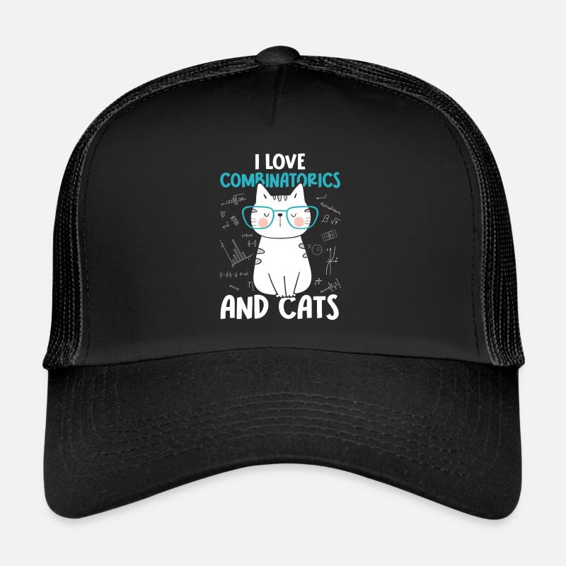 J’aime les chats - Combinatoire Casquette trucker 