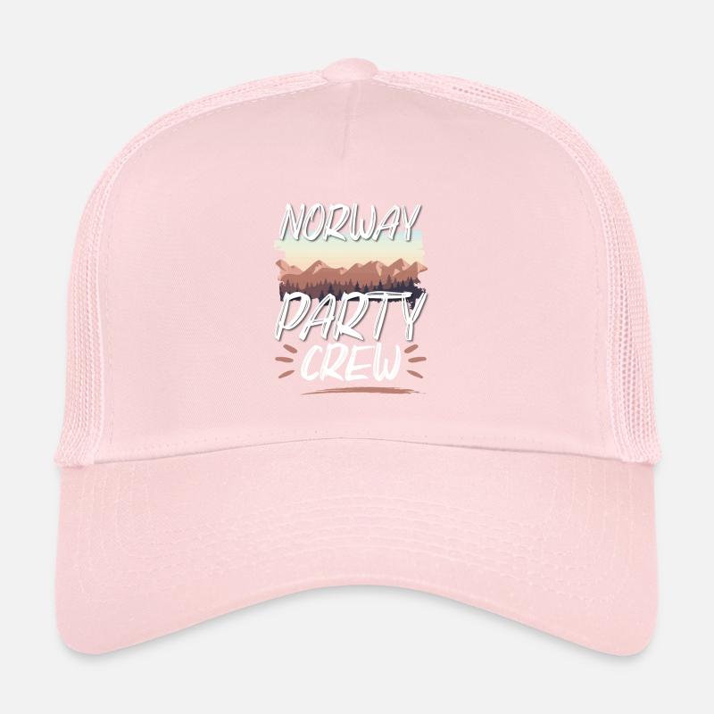 Norwegen Party Crew Trucker Cap