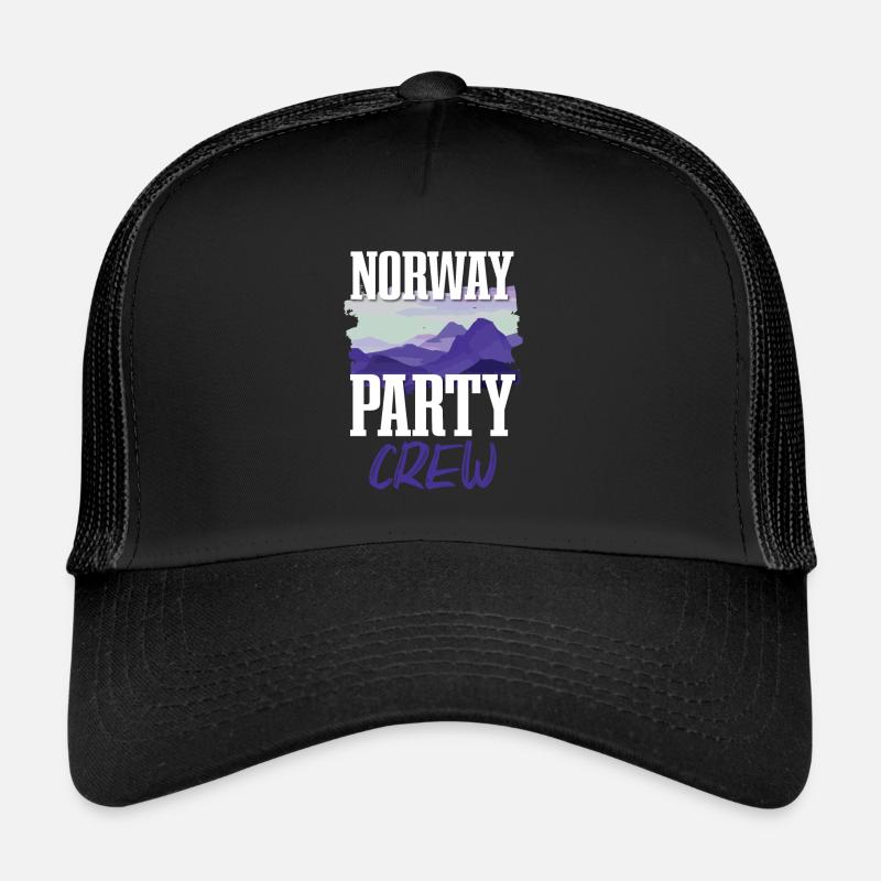Norwegen Party Crew Trucker Cap