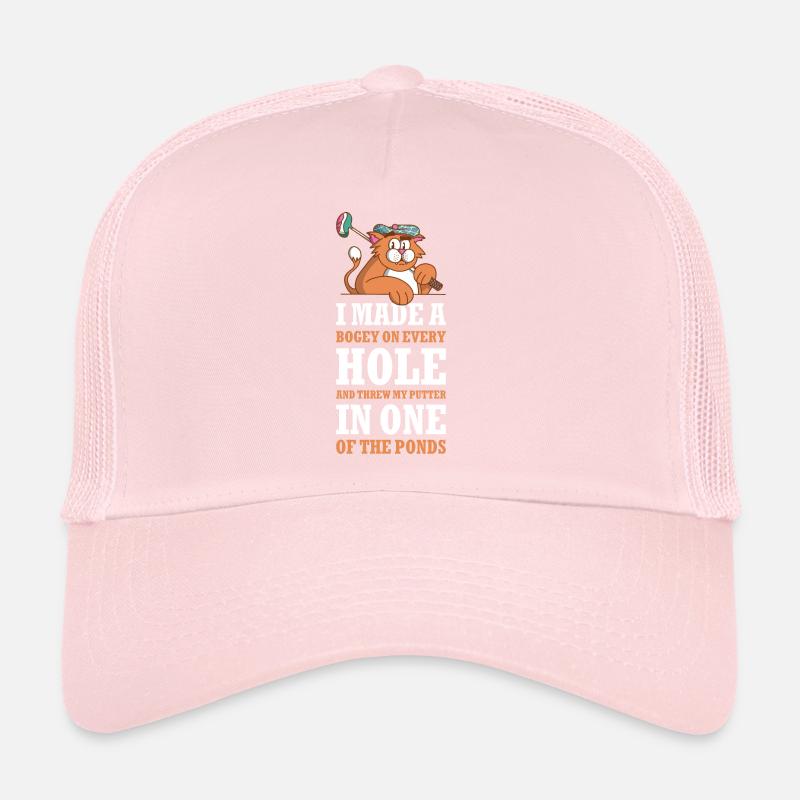 I Made A Bogey On Every Hole Golf Geschenk Trucker Cap