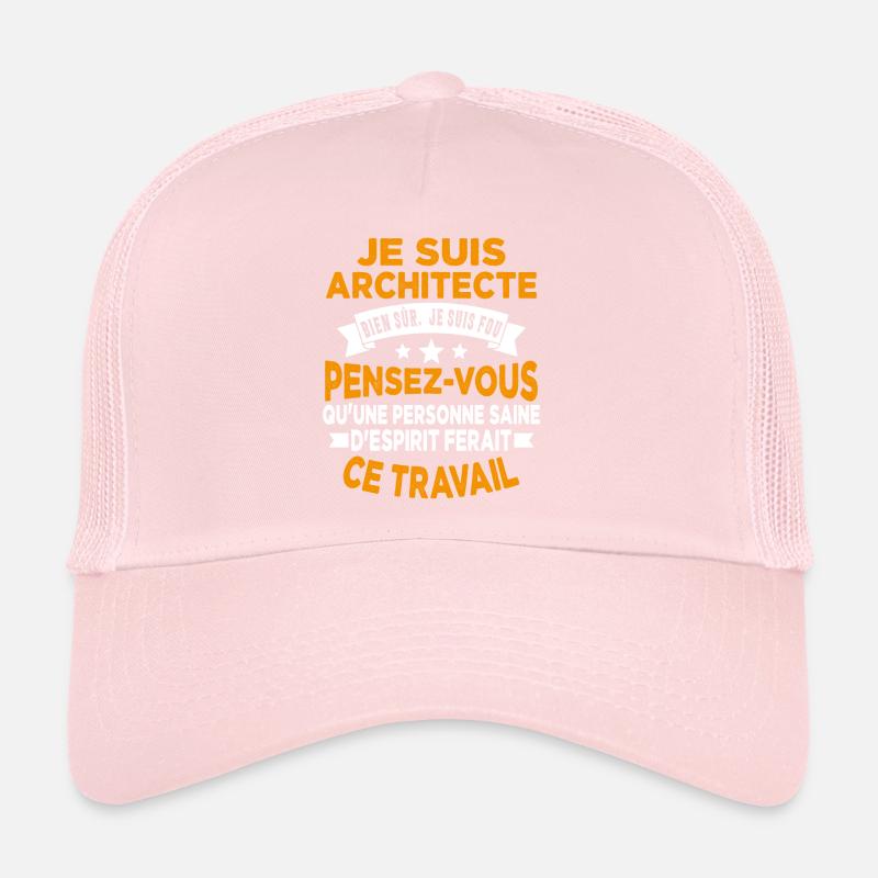 idée cadeau architectes pour un architecte Casquette trucker 