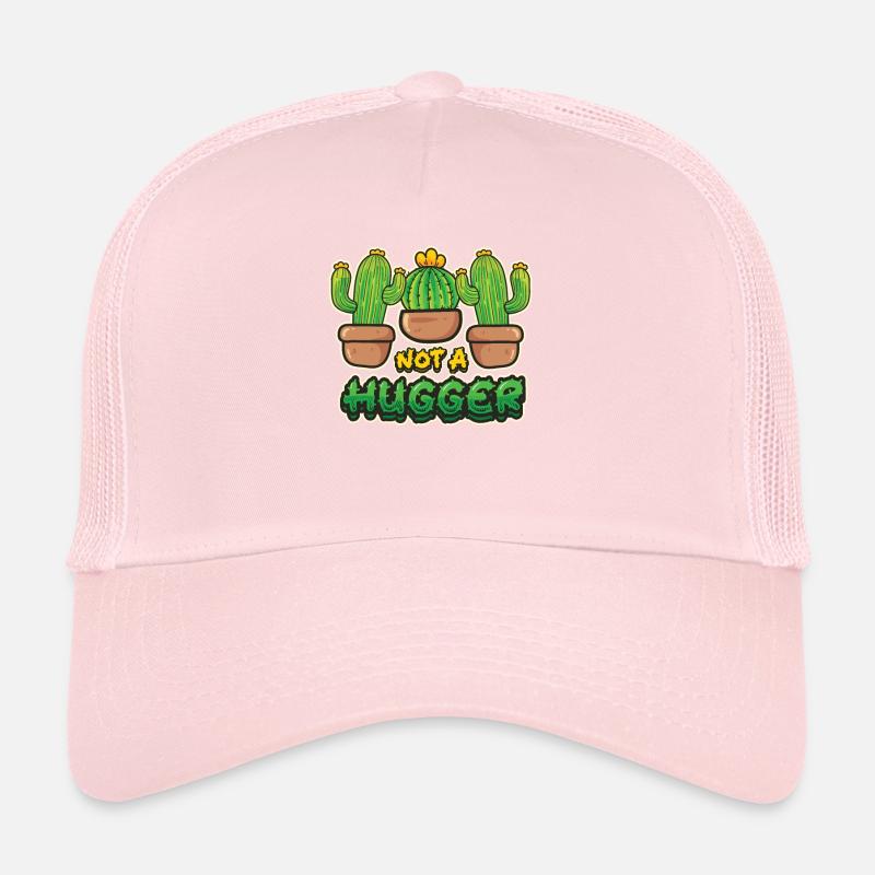 No hugging cactus Trucker Cap