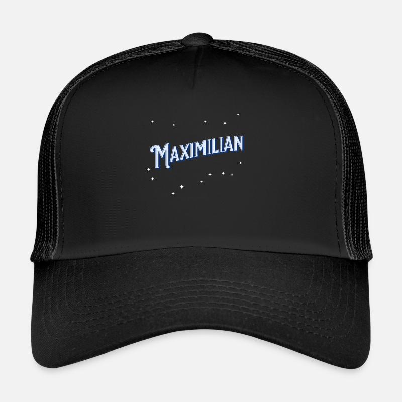 Maximilian name personalized Trucker Cap