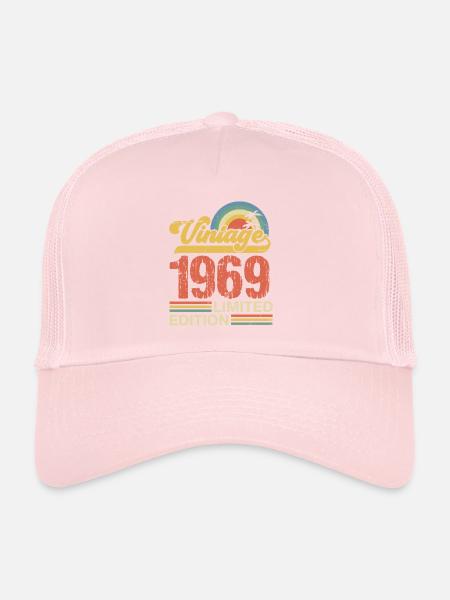 1969 - Trucker Cap - pale pink - Front