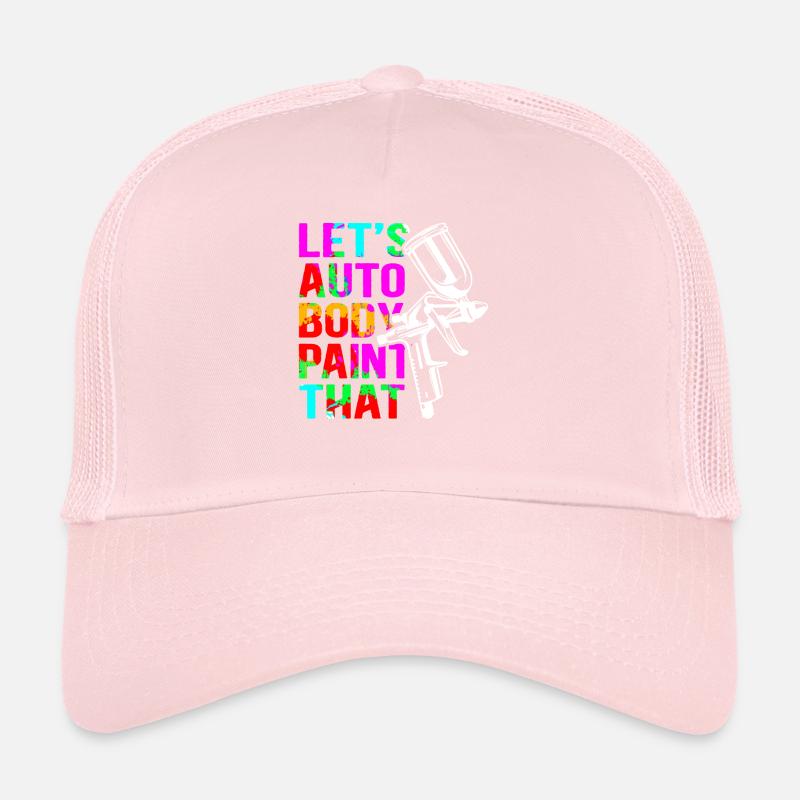 Painter Airbrush Vehicle Painter Gift Trucker Cap