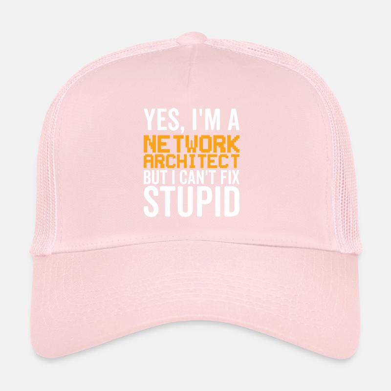 Dumm - Netzwerkarchitekt Trucker Cap