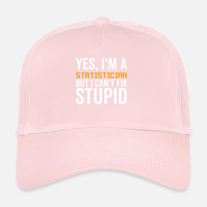 Stupide - Statisticien Casquette trucker 