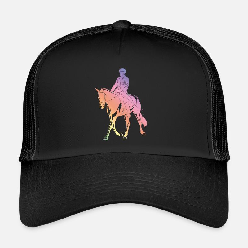 Pferdereiten Silhouette Trucker Cap