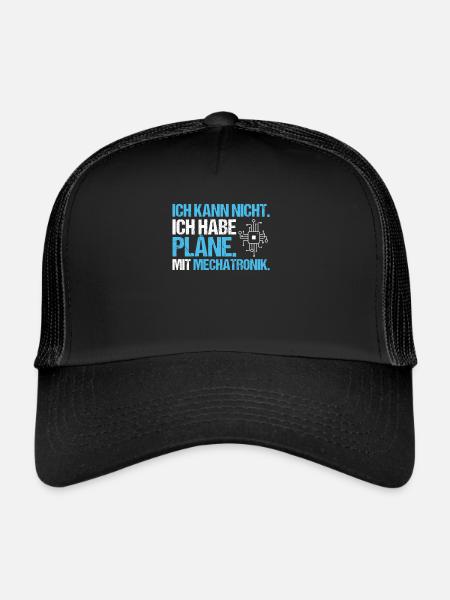 Mechatroniker Mechatronik Mechatronics Engineer - Trucker Cap - Schwarz/Schwarz