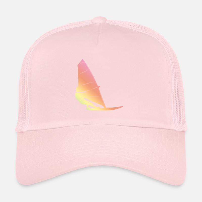 Silhouette de planche à voile Casquette trucker 