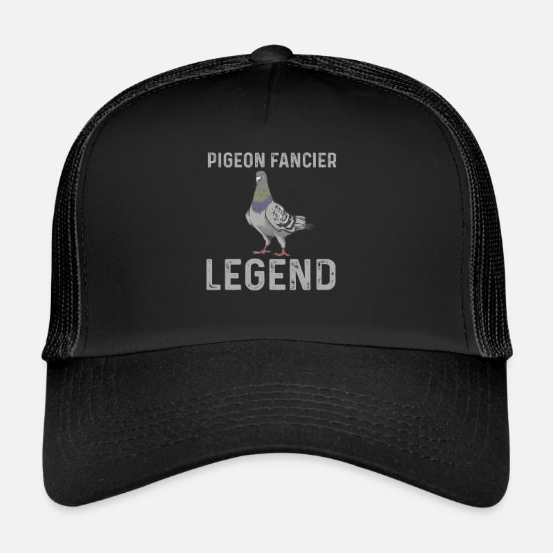 Légende de colombophile Casquette trucker 