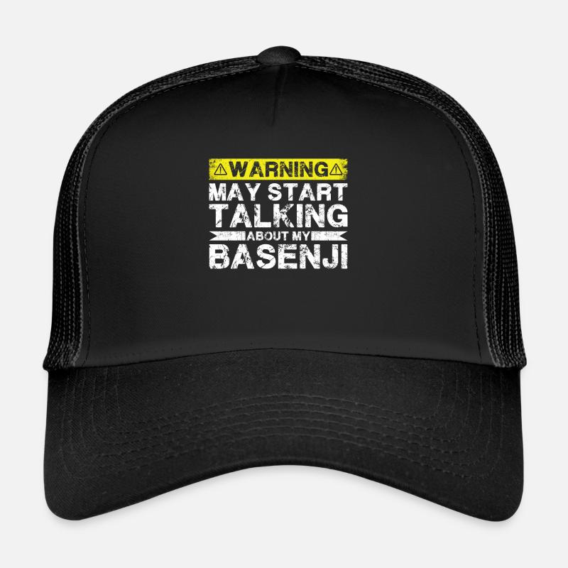 En parlant de Basenji Casquette trucker 