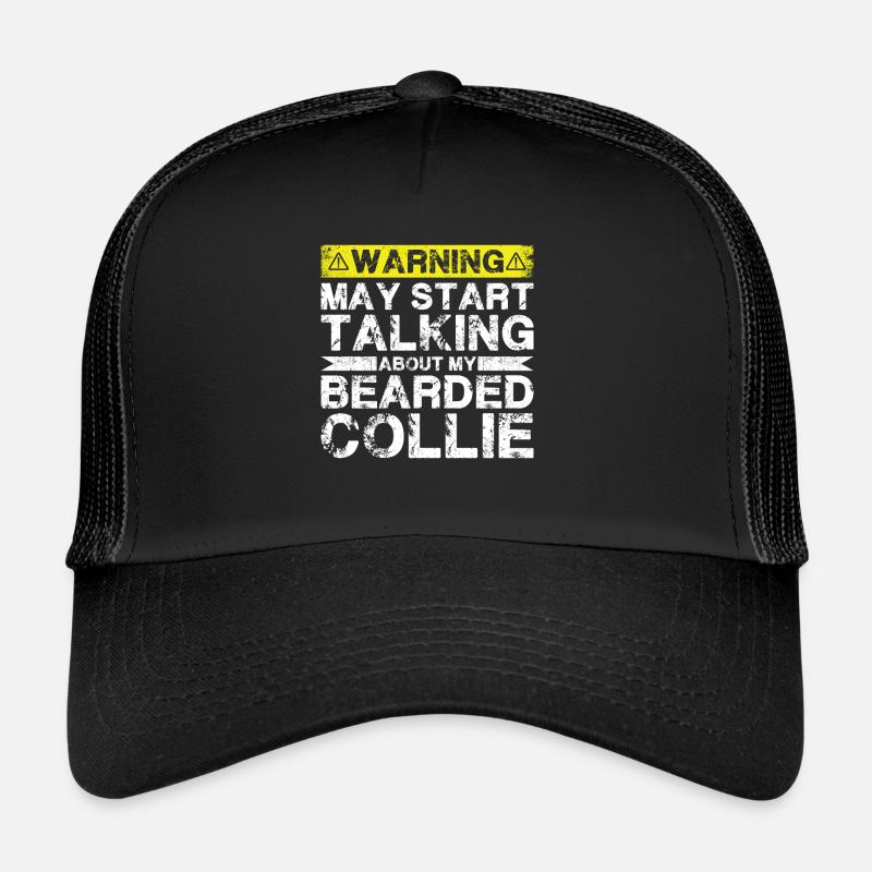 En parlant de Bearded Collie Casquette trucker 