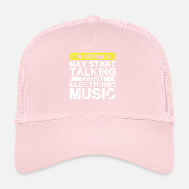 Talking about electronic music Trucker Cap