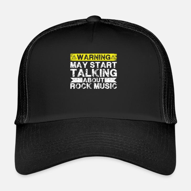 Über Rockmusik Sprechen Trucker Cap